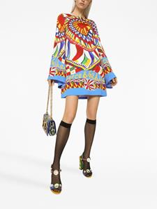 Dolce & Gabbana Mini-jurk met grafische print - Veelkleurig
