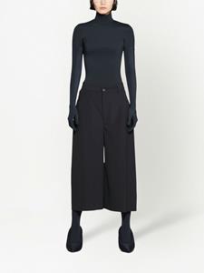 Balenciaga Flared shorts - Zwart