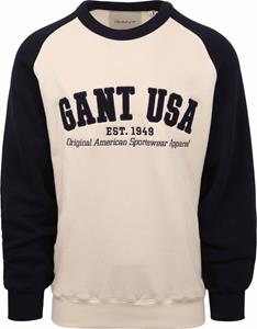 Gant USA Pullover Off-white