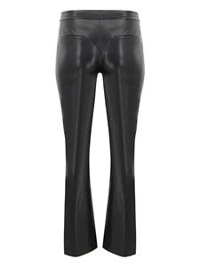 Alice + olivia Walker slit flared trousers - Zwart