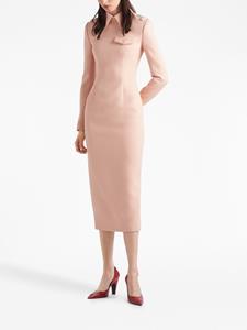 Prada Wollen jurk - Roze