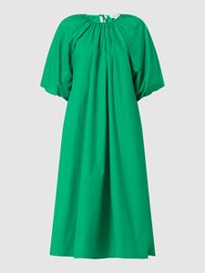 EDITED Midi-jurk van biologisch katoen, model 'Fadia'