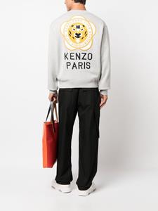 Kenzo Tiger Academy V-neck cardigan - Grijs
