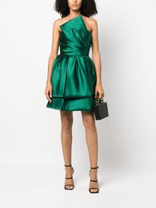 Alberta Ferretti Off-shoulder mini-jurk - Groen