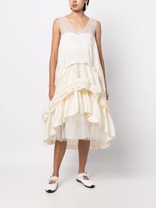 Simone Rocha Mouwloze jurk - Wit
