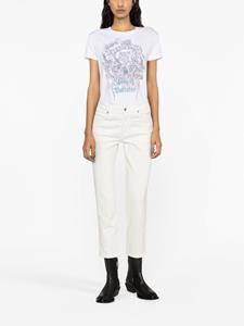 Zadig & Voltaire high-waist cropped jeans - Wit
