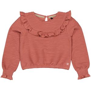 LEVV Little Meisjes blouse - Geyla - Mahogany roze