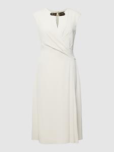 Lauren Ralph Lauren Midi-jurk in wikkellook, model 'KAYTLIN'