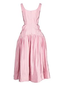 Rejina Pyo Erica sleeveless pleated midi dress - Roze