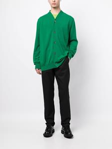 Comme Des Garçons Shirt Vest met V-hals - Groen