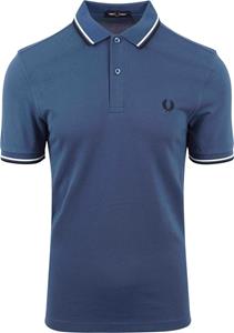 fredperry Fred Perry - Twin Tipped Midnight Blue/Snow White/Black - Polo