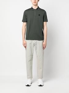 Moncler Poloshirt met logopatch - Groen