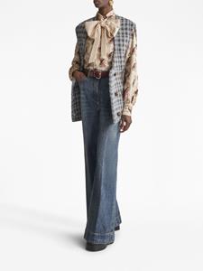 ETRO high-rise flared jeans - Blauw