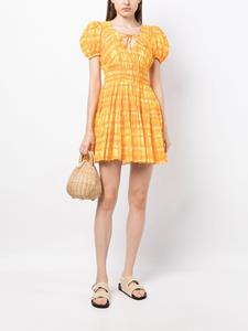 We Are Kindred Geruite mini-jurk - Oranje