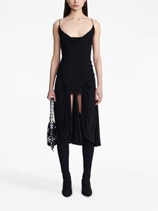 Dion Lee Midi-jurk met print - Zwart
