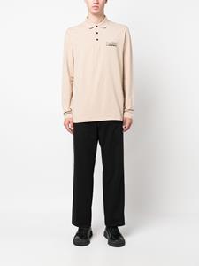 Karl Lagerfeld logo-print polo shirt - Beige