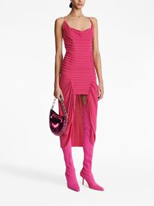 Dion Lee Strapless jurk - Roze