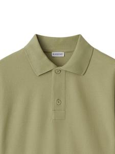 Burberry EKD cotton polo shirt - Groen