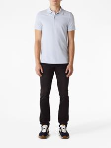 TOM FORD short-sleeve cotton polo shirt - Blauw