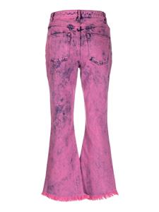 Marques'Almeida Cropped jeans - Roze