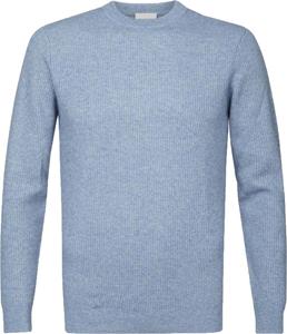 Profuomo Pullover Wolle Hellblau