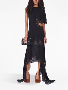 Stella McCartney Asymmetrische jurk - Zwart