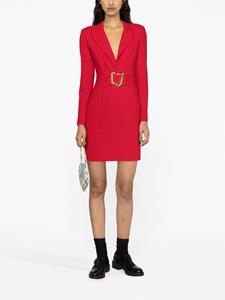 Moschino Mini-jurk met ceintuur - Rood