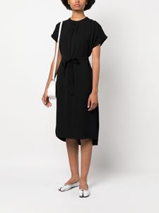 Société Anonyme Midi-jurk met borduurwerk - Zwart