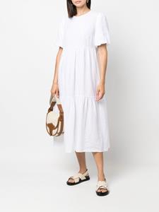 Peserico Midi-jurk met korte mouwen - Wit