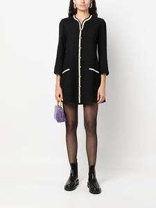 SANDRO Mini-jurk met lange mouwen - Zwart