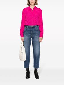 PINKO Maddie high-rise cropped jeans - Blauw