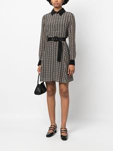 LIU JO Mini-jurk met kettingprint - Zwart