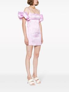 Jacquemus La Mini Robe Chouchou puffed sleeve dress - Roze