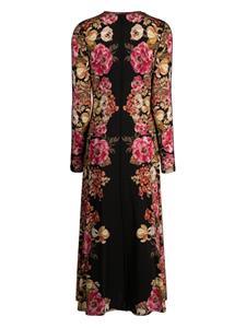 Ted Baker Analou floral-print dress - Zwart