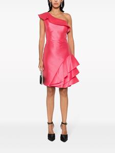 Gemy Maalouf Asymmetrische mini-jurk - Roze