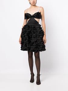 SHUSHU/TONG Mini-jurk met strikdetail - Zwart