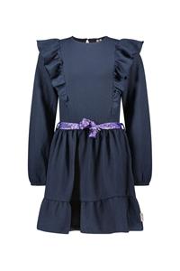 B.Nosy Meisjes jurk - Dawn - Navy blauw