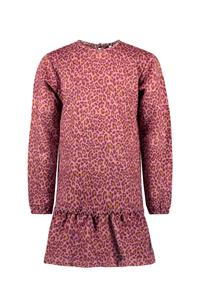 B.Nosy Meisjes jurk panter print roze - Denise - Delight panter