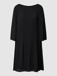 S.Oliver BLACK LABEL Knielange jurk met plissévouwen