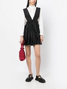 Batsheva Geplooide mini-jurk - Zwart