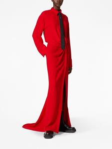 Valentino Zijden blousejurk - Rood