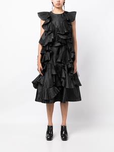 Comme Des Garçons Comme Des Garçons Jurk met A-lijn - Zwart