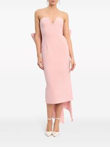 Rebecca Vallance Annabelle strapless midi dress - Roze