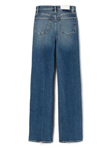 RE/DONE 90s high-rise straigh-leg jeans - Blauw