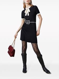 Gucci Mini-jurk met GG-logo - Zwart
