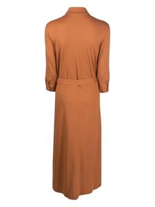 Circolo 1901 long-sleeve midi dress - Oranje