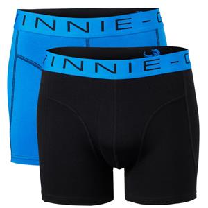 Vinnie-G Boxershorts 2-pack Black/Blue Combo-L