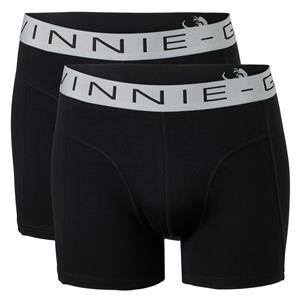 Vinnie-G Boxershorts 2-pack Black/Grey-XXL