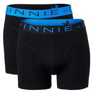 Vinnie-G Boxershorts 2-pack Black/Blue-S