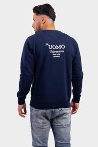 24 Uomo Universale Sweater Donkerblauw